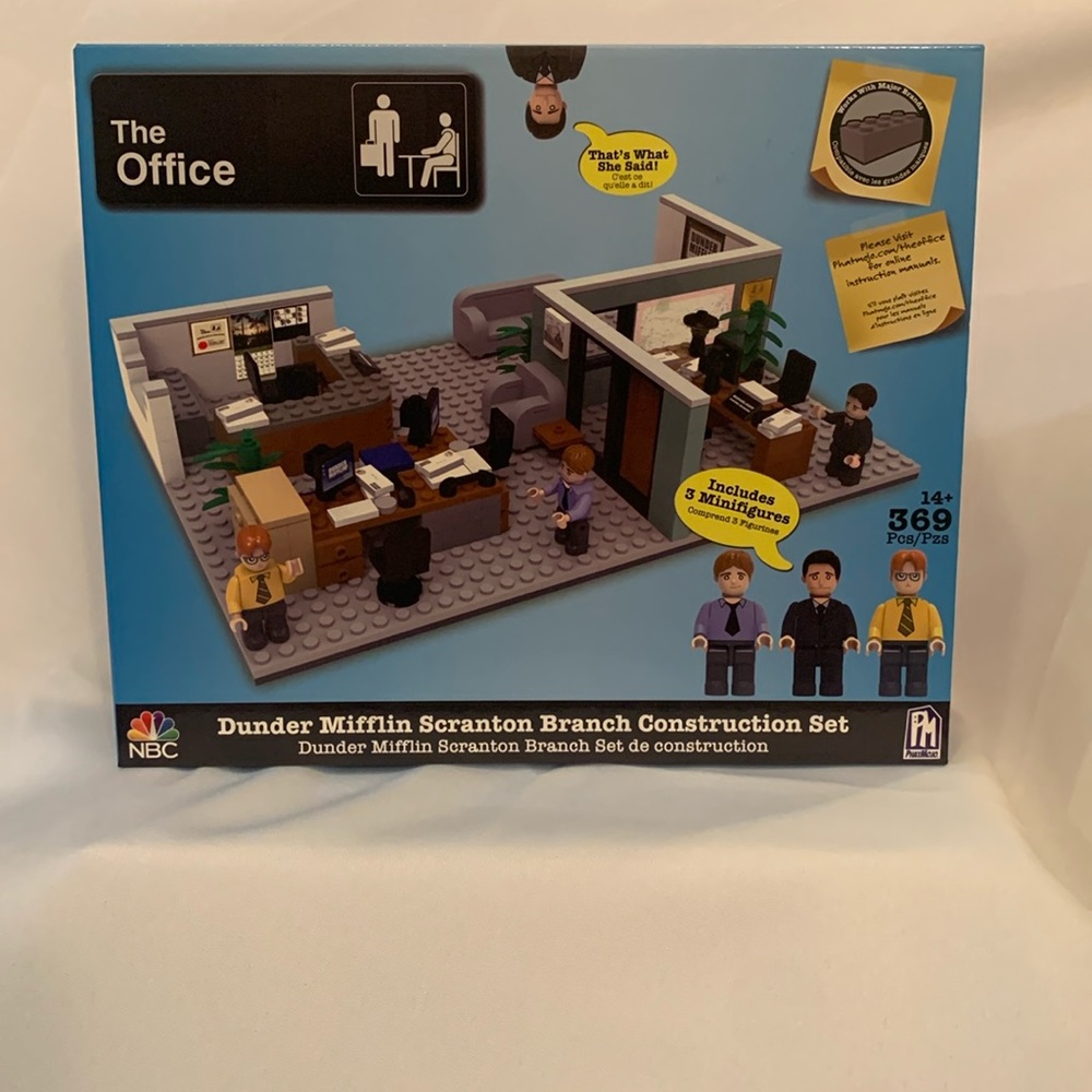 The Office Dunder Mifflin Scranton Branch Construction block set.